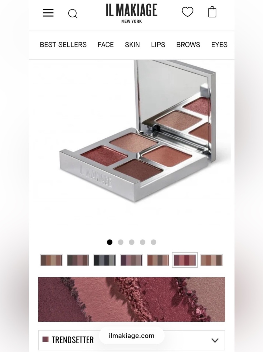 Trendsetter IL MAKIAGE Trendsetter Eyeshadow Palette